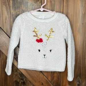 Fleece Deer Sweatshirt